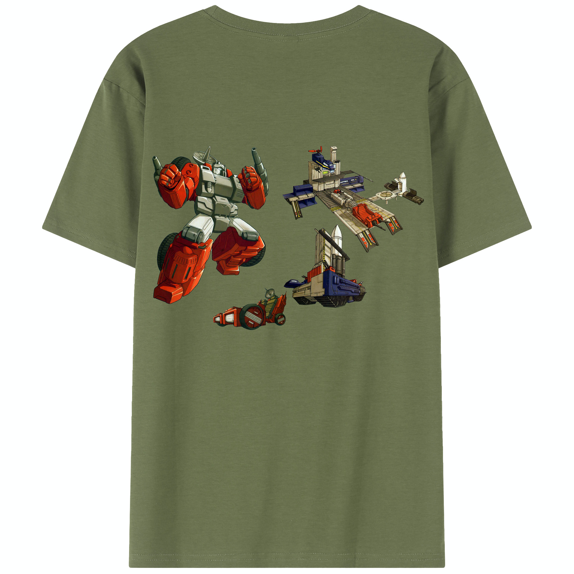 （画像用）  綿100％半袖Tシャツ（背面プリント）